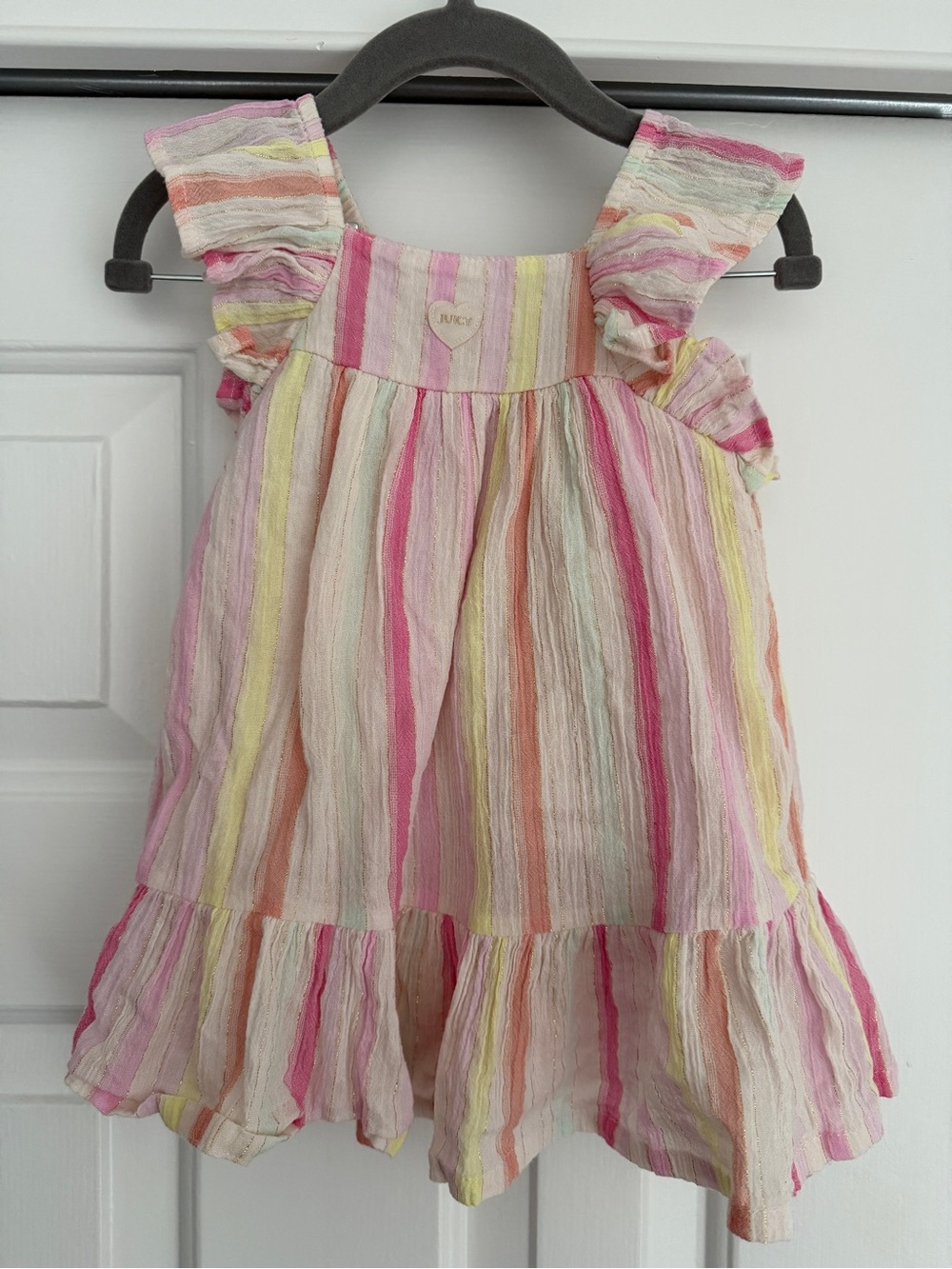 Juicy Couture Multicolor Striped Dress
